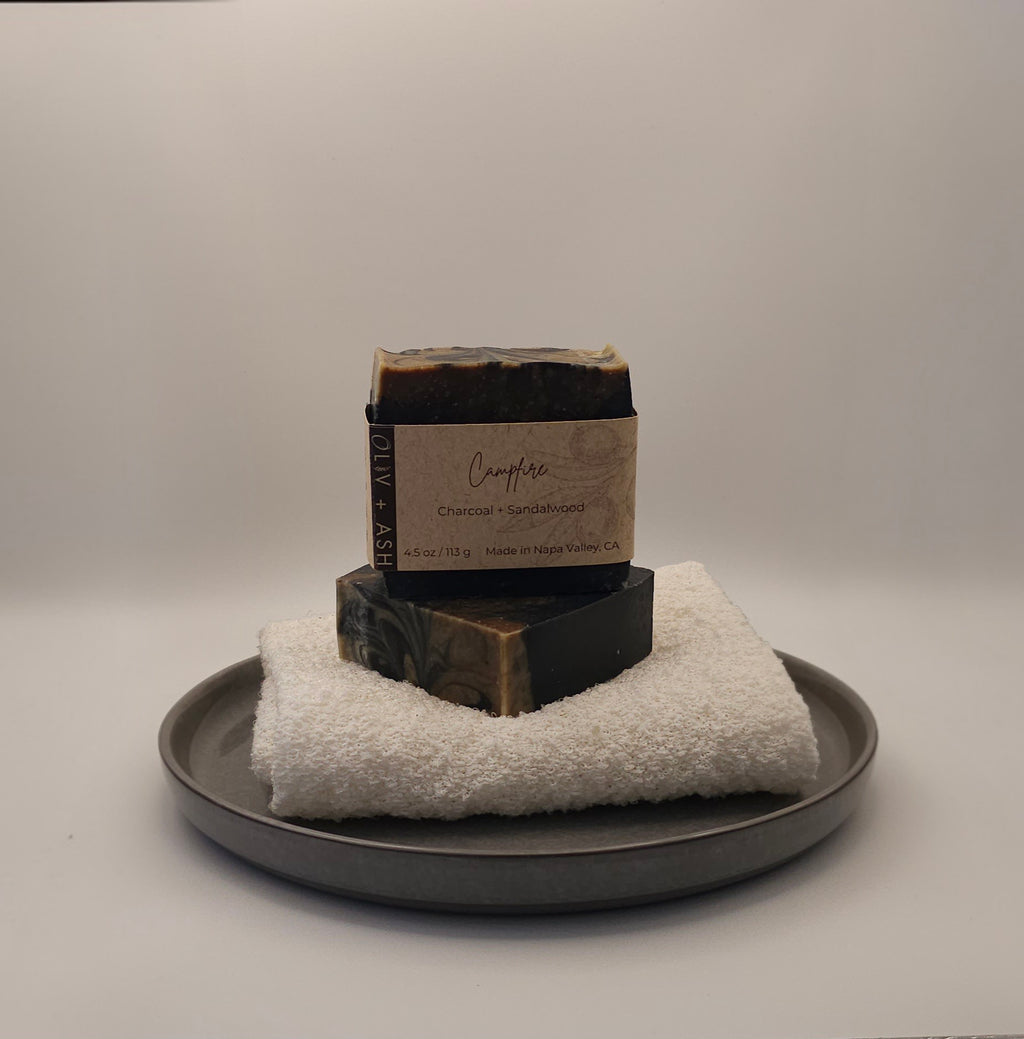 Antibacterial Soap Sandalwood Soap by Oliv and Ash for Men