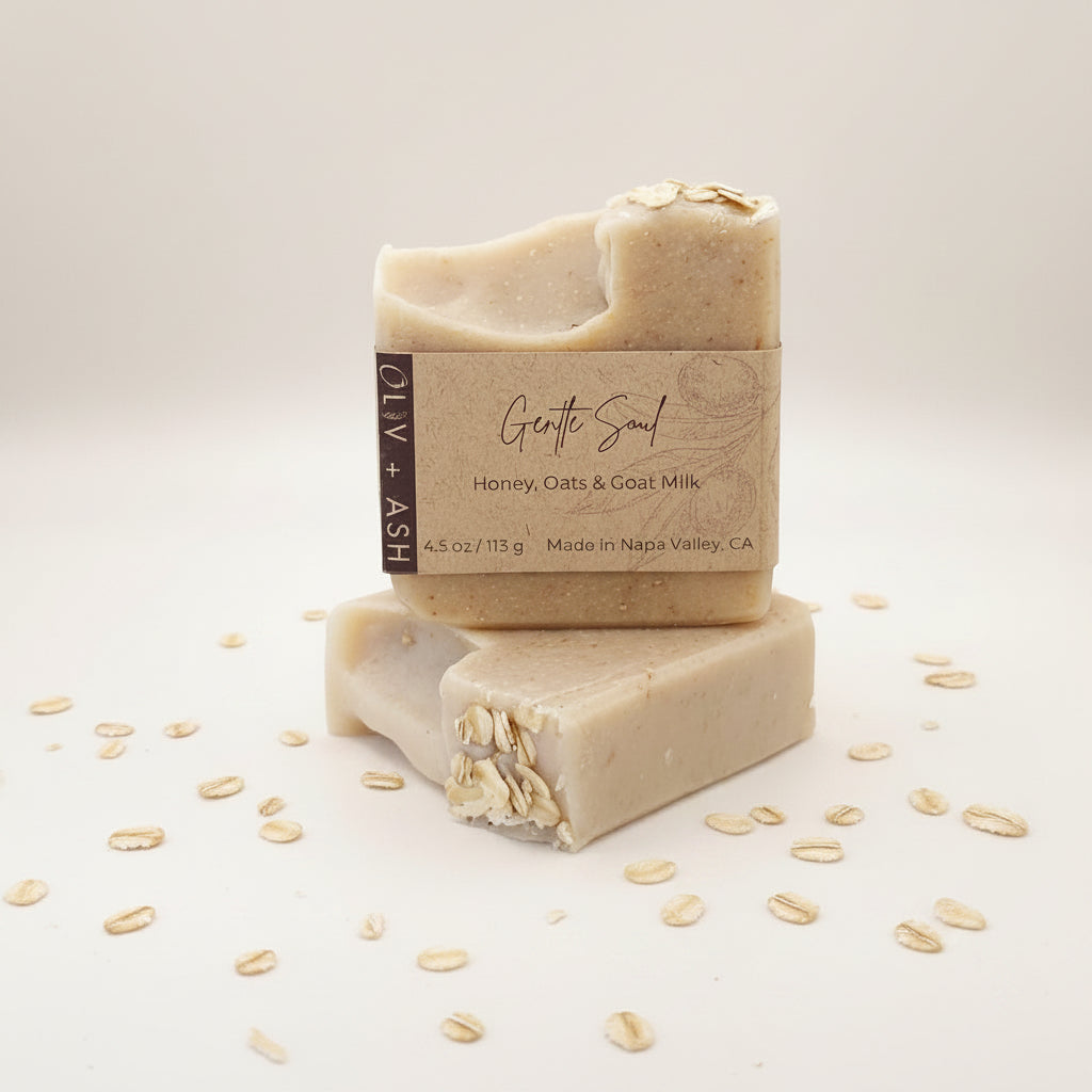 Oliv and Ash Honey Oats Goat Milk Soap