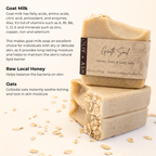 Oliv and Ash Honey Oats Goat Milk Soap