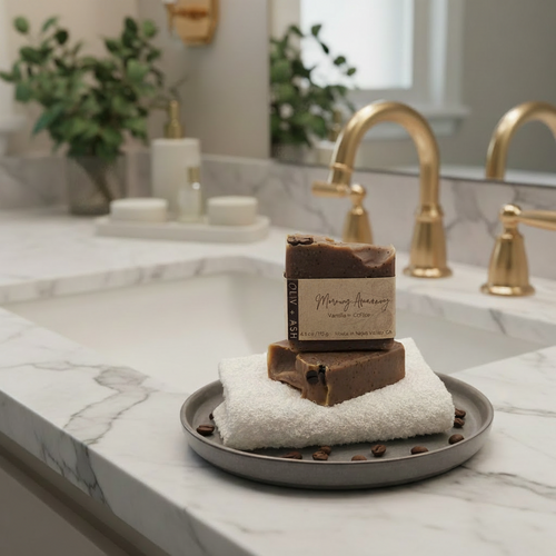 Oliv and Ash  Vanilla Coffee Soap