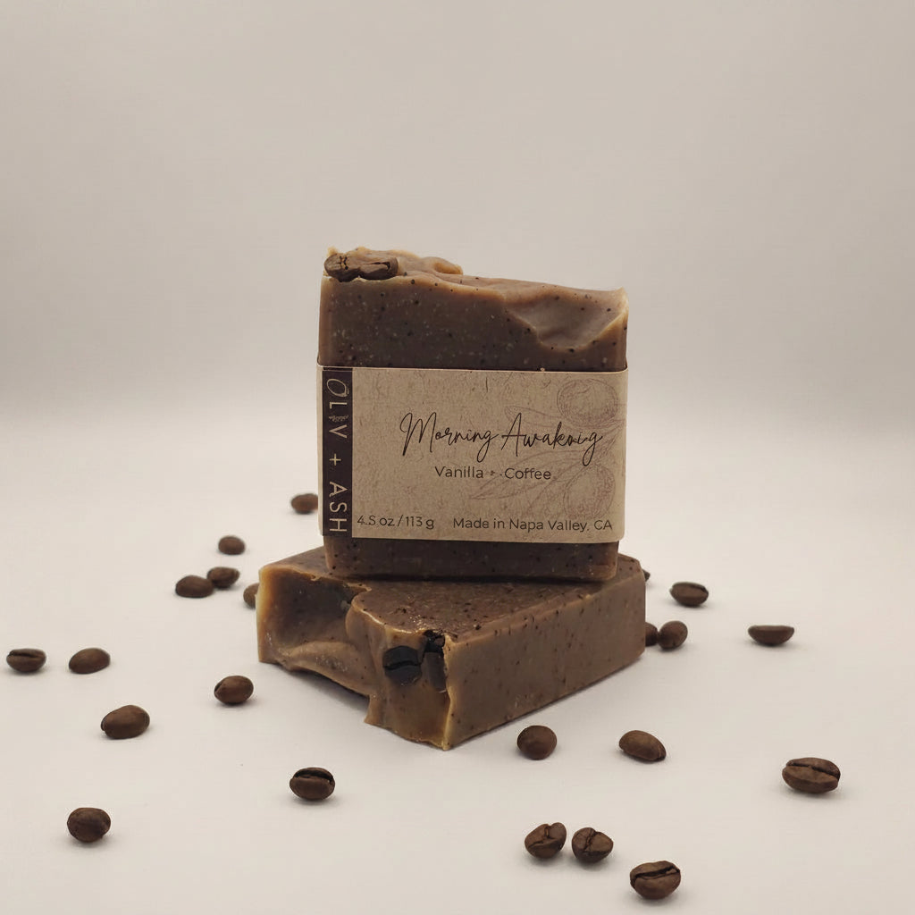 Oliv and Ash  Vanilla Coffee Soap