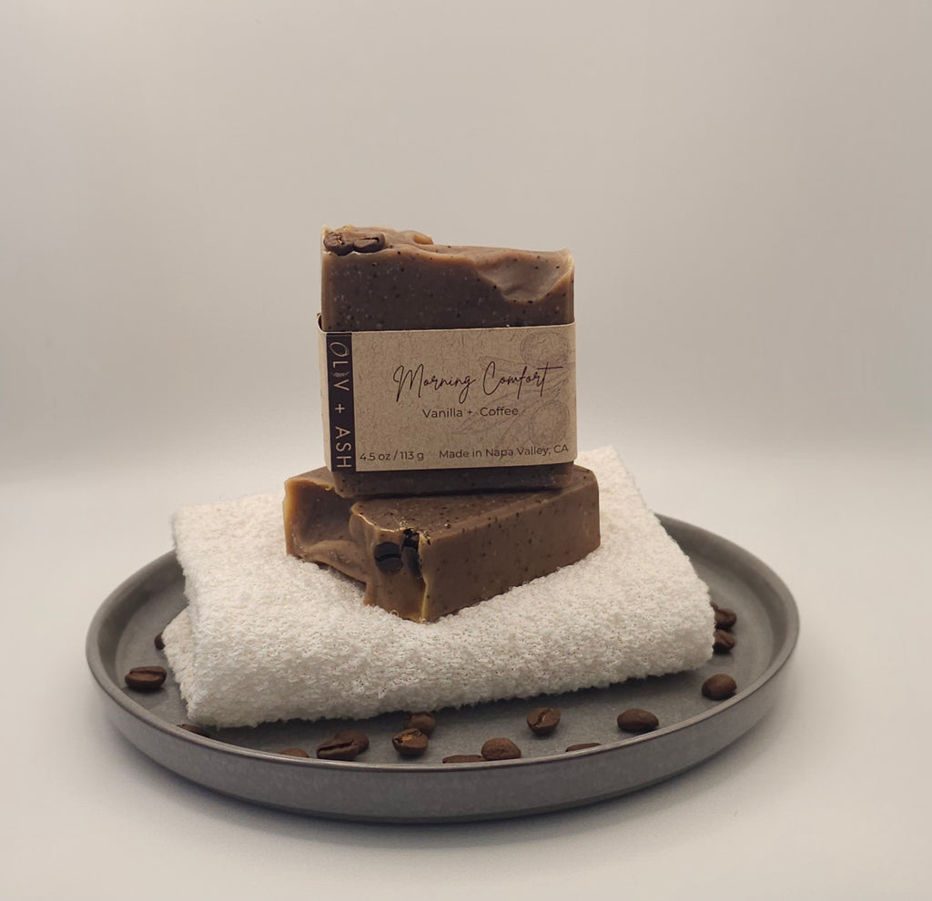 Oliv and Ash  Vanilla Coffee Soap